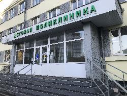 Министр проинспектировал ход ремонта в Архангельской городской детской поликлинике