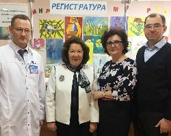 23 апреля 2019 года нашу детскую поликлинику посетила главный внештатный педиатр Минздрава России в Северо-Западном федеральном округе, профессор Елена Марковна Булатова